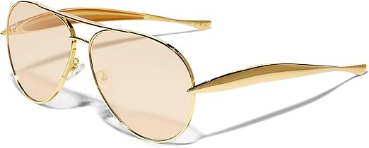 GUVIVI Oversized Aviator Sunglasses - Aviator Style