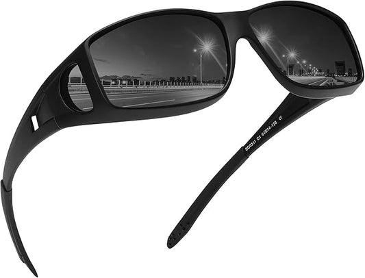 MEETSUN Polarized Frame Sunglasses - Classic Style
